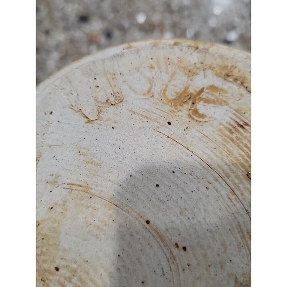 Vintage Hand-Made Pottery Glazed Kitchen Utensil Jar Spoons - SUE - Picture 5 of 8